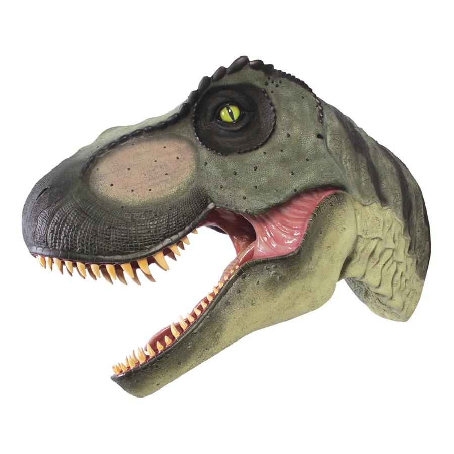 Giant Tyrannosaurus Rex Dinosaur Wall Trophy