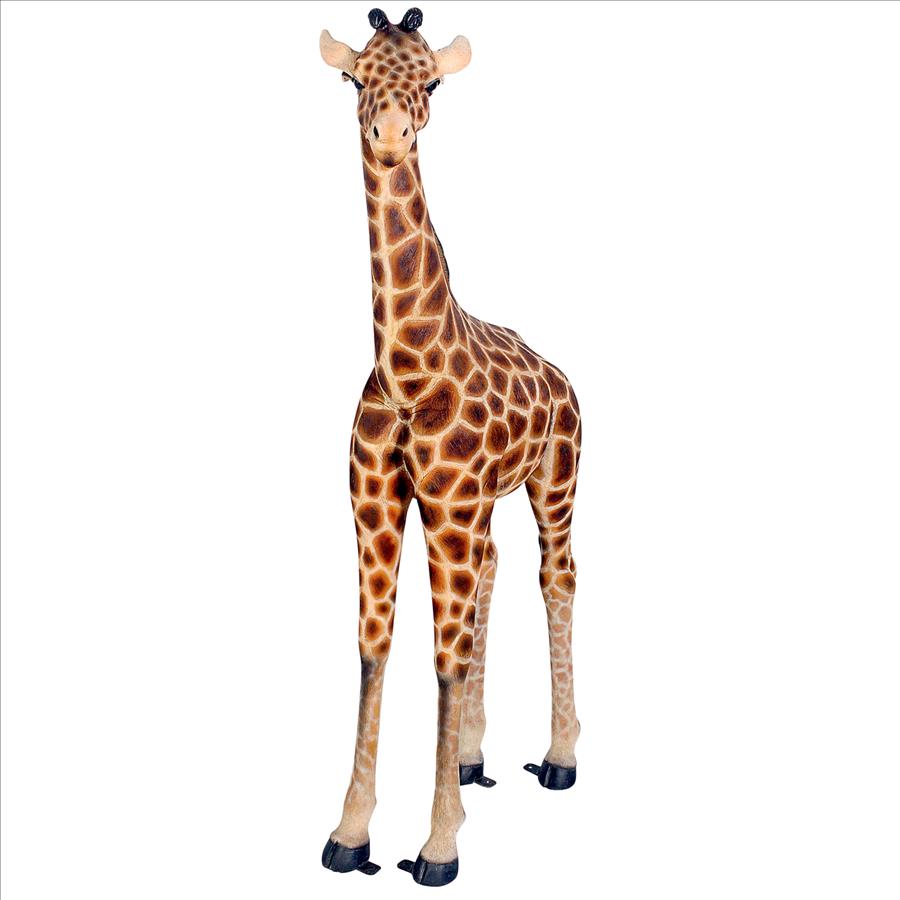 Baako Grand Scale Baby Giraffe Garden Statue