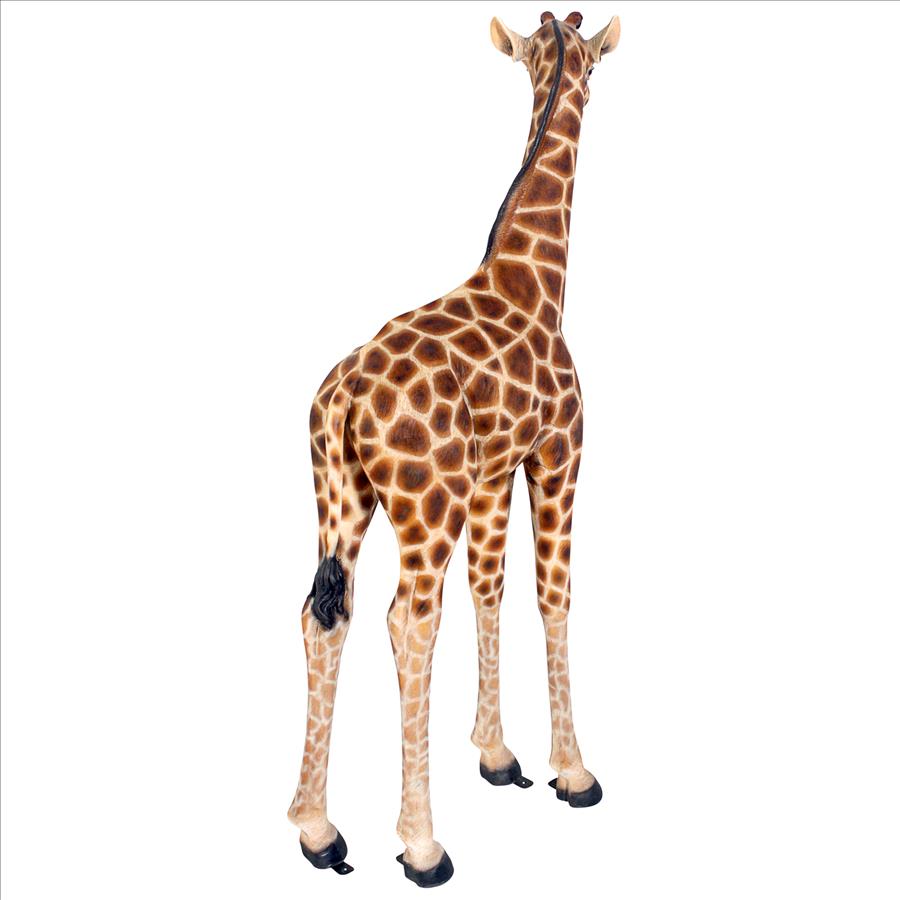 Baako Grand Scale Baby Giraffe Garden Statue