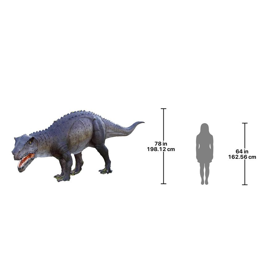 Grand-Scale Postosuchus Dinosaur Statue