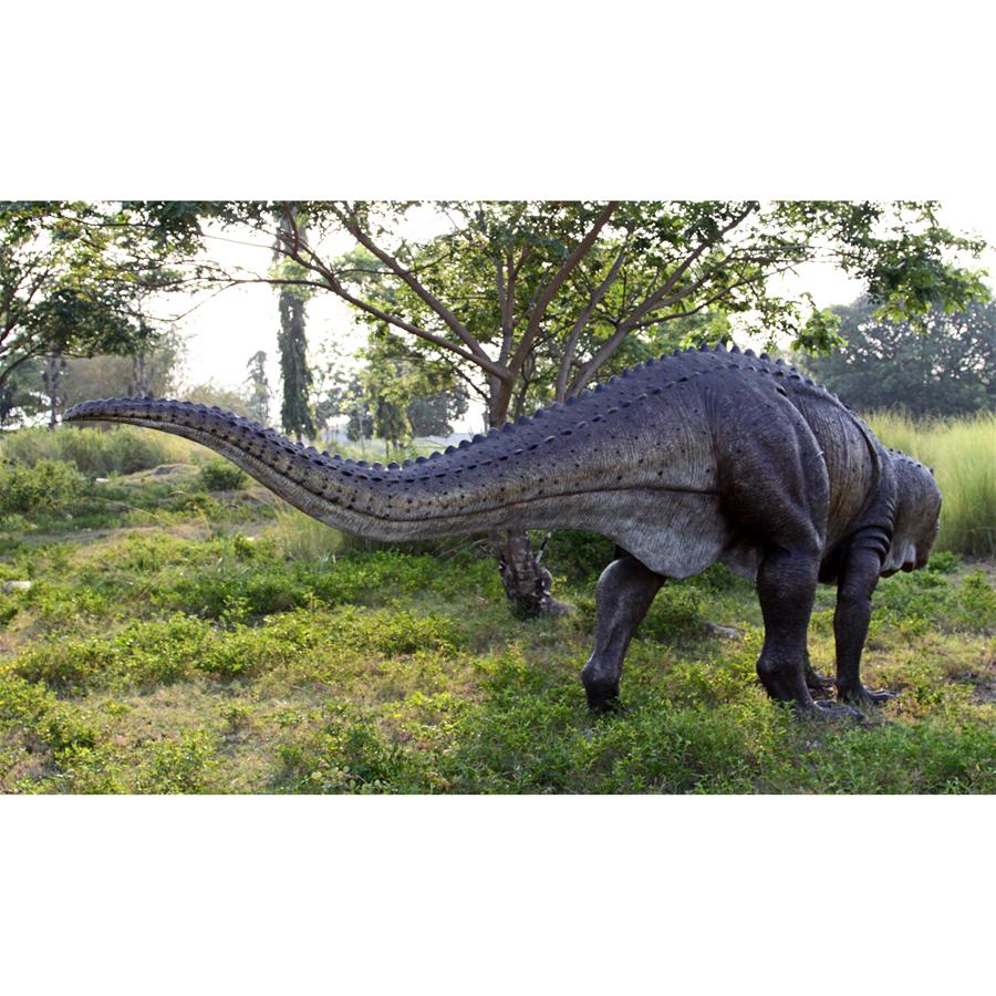 Grand-Scale Postosuchus Dinosaur Statue