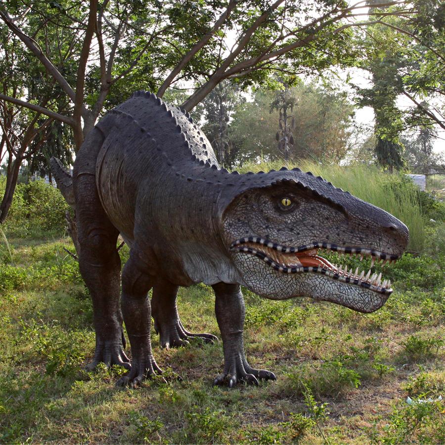 Grand-Scale Postosuchus Dinosaur Statue