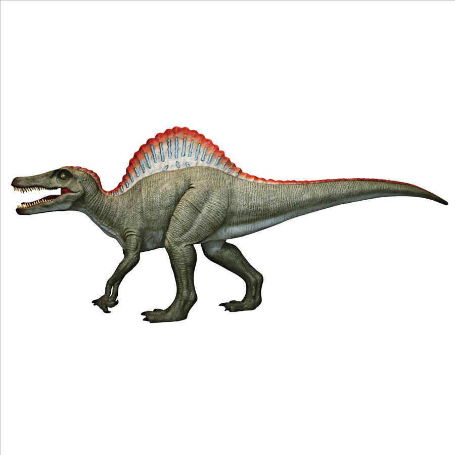 Jurassic-Sized Spinosaurus Dinosaur Statue