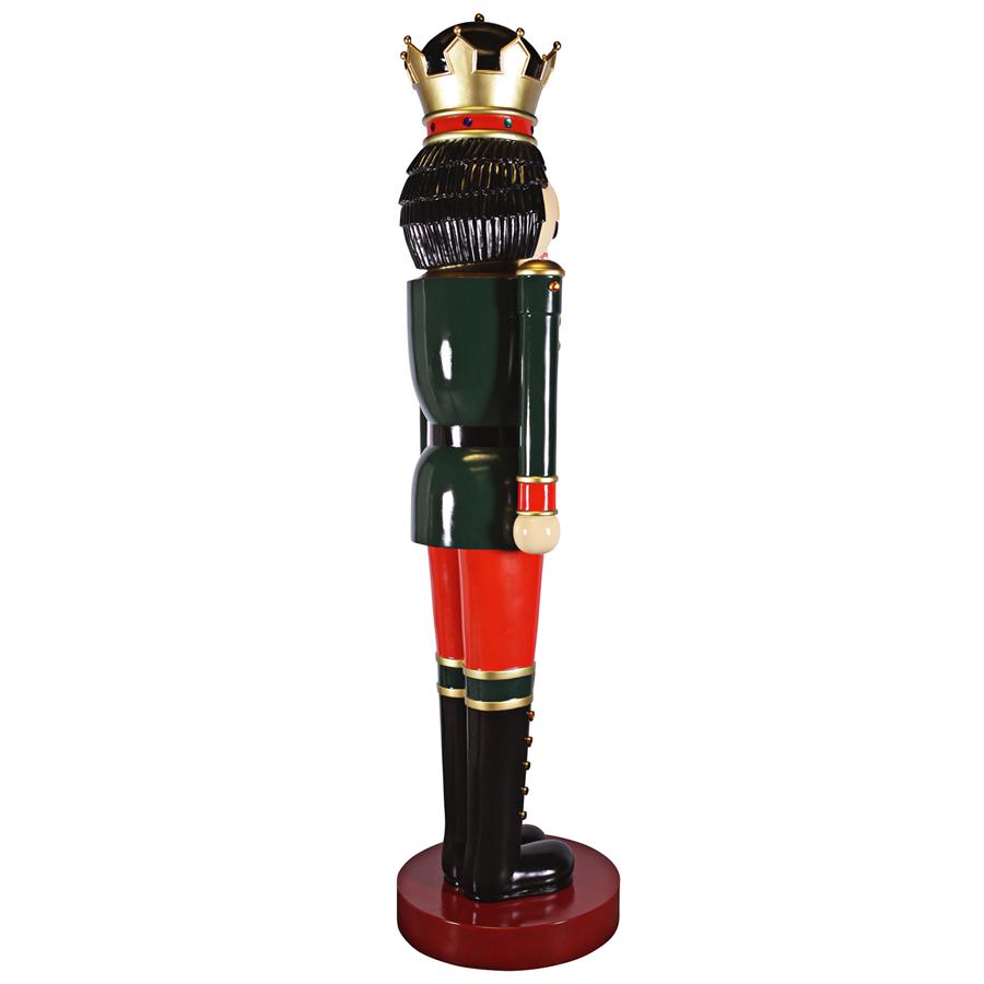 Super-Scaled Holiday Nutcracker Statue