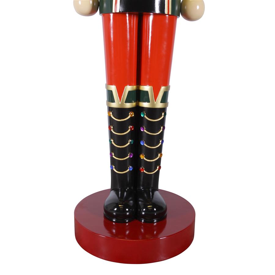 Super-Scaled Holiday Nutcracker Statue