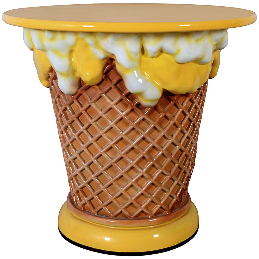 Ice Cream Parlor Sculptural Table