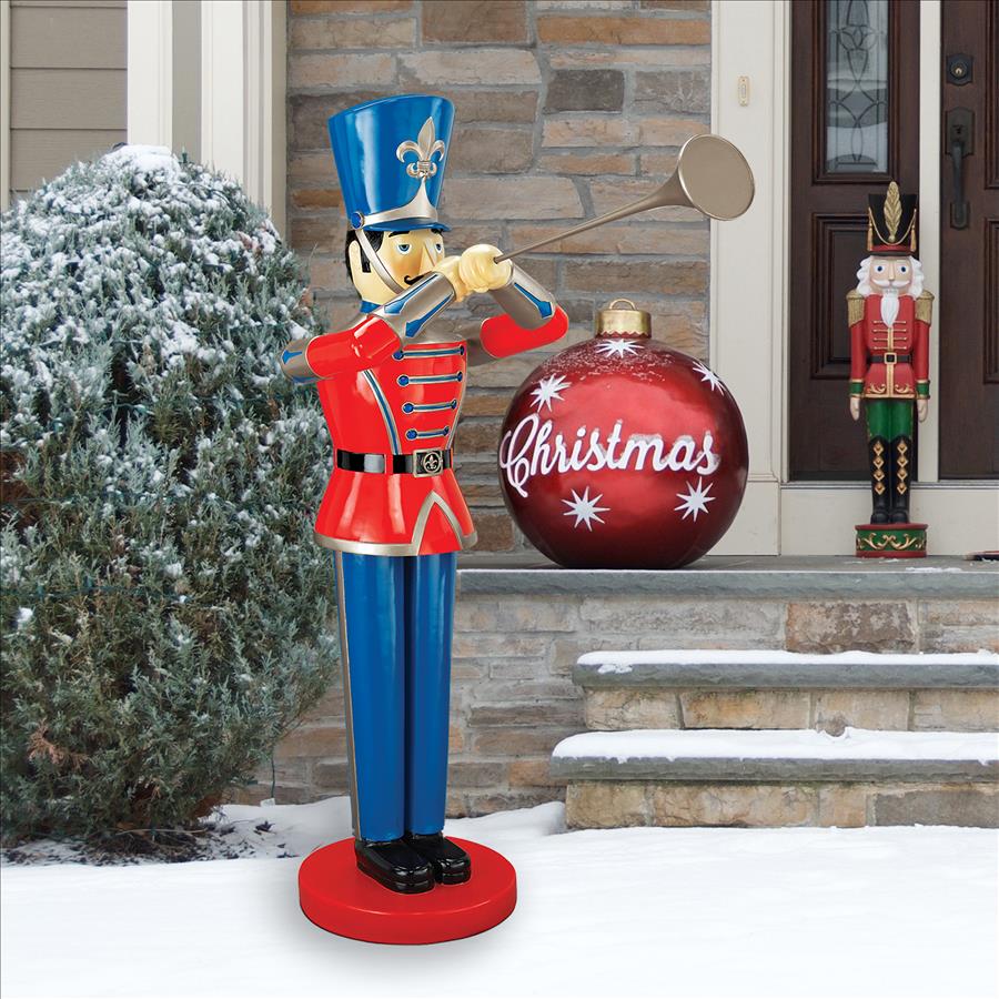 Trumpeting Soldier Statue: Large (Each)