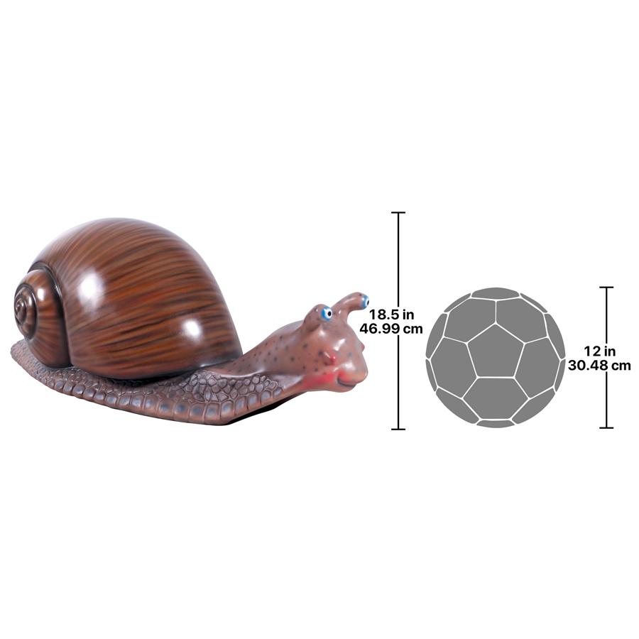 Slugo the Giant Snail Garden Statue