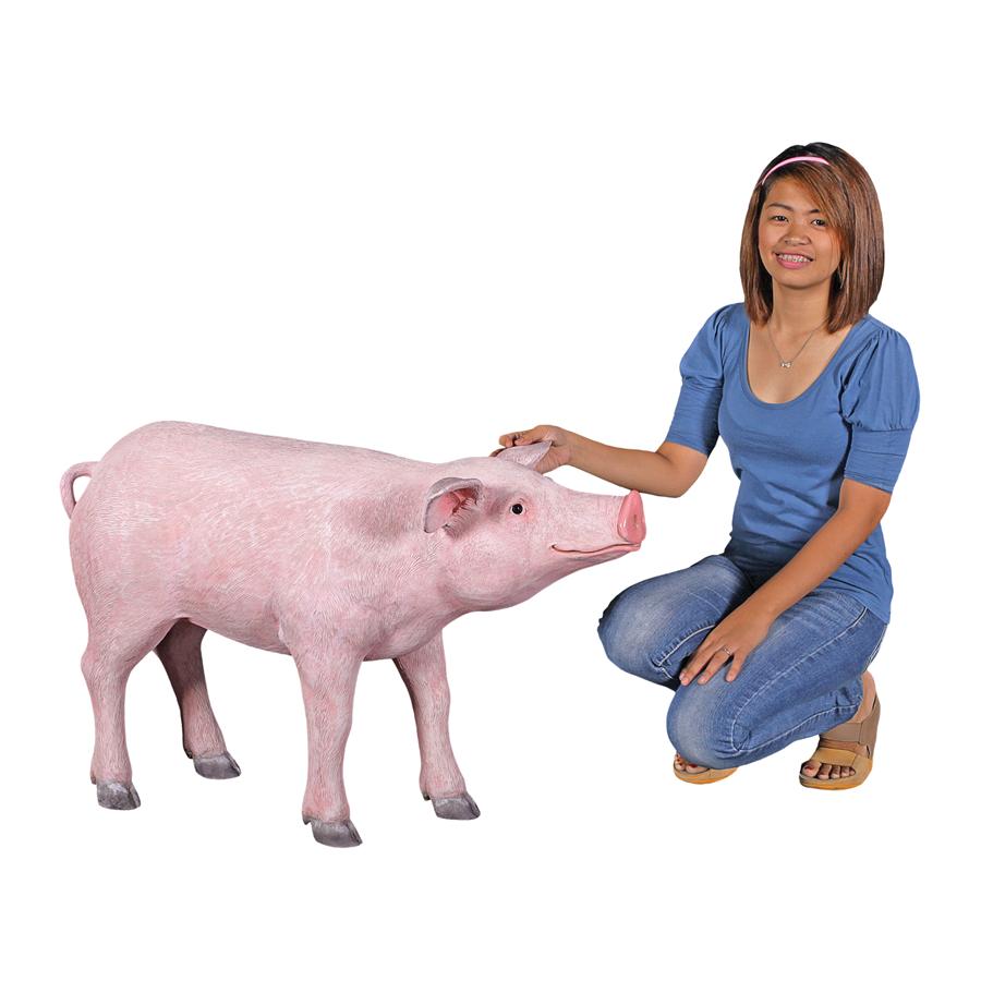 Porkchop the Pig, Lifesize Hog Statue