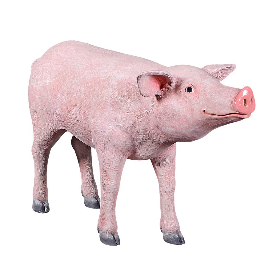 Porkchop the Pig, Lifesize Hog Statue