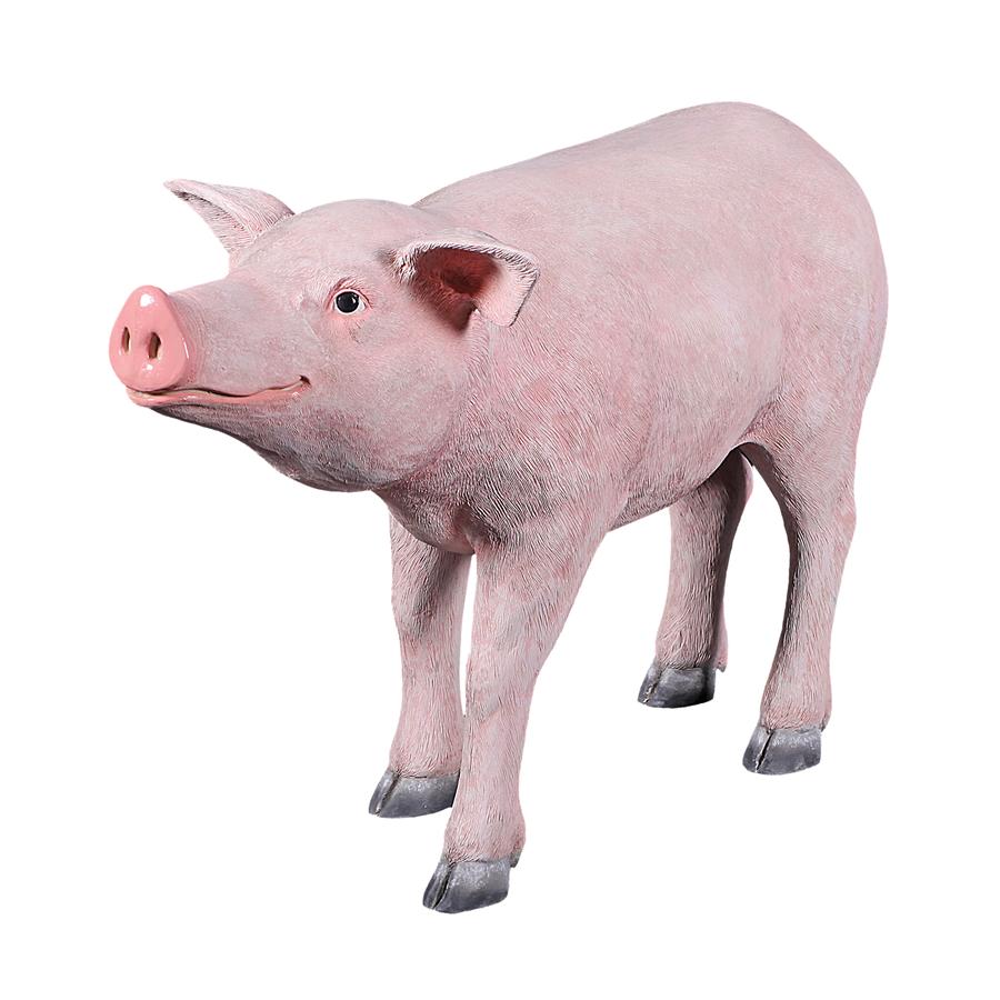 Porkchop the Pig, Lifesize Hog Statue