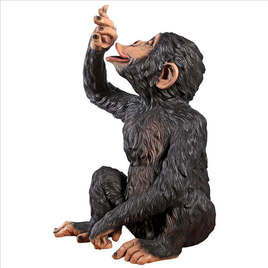 Anisetta Liqueur Drinking Monkey Statue