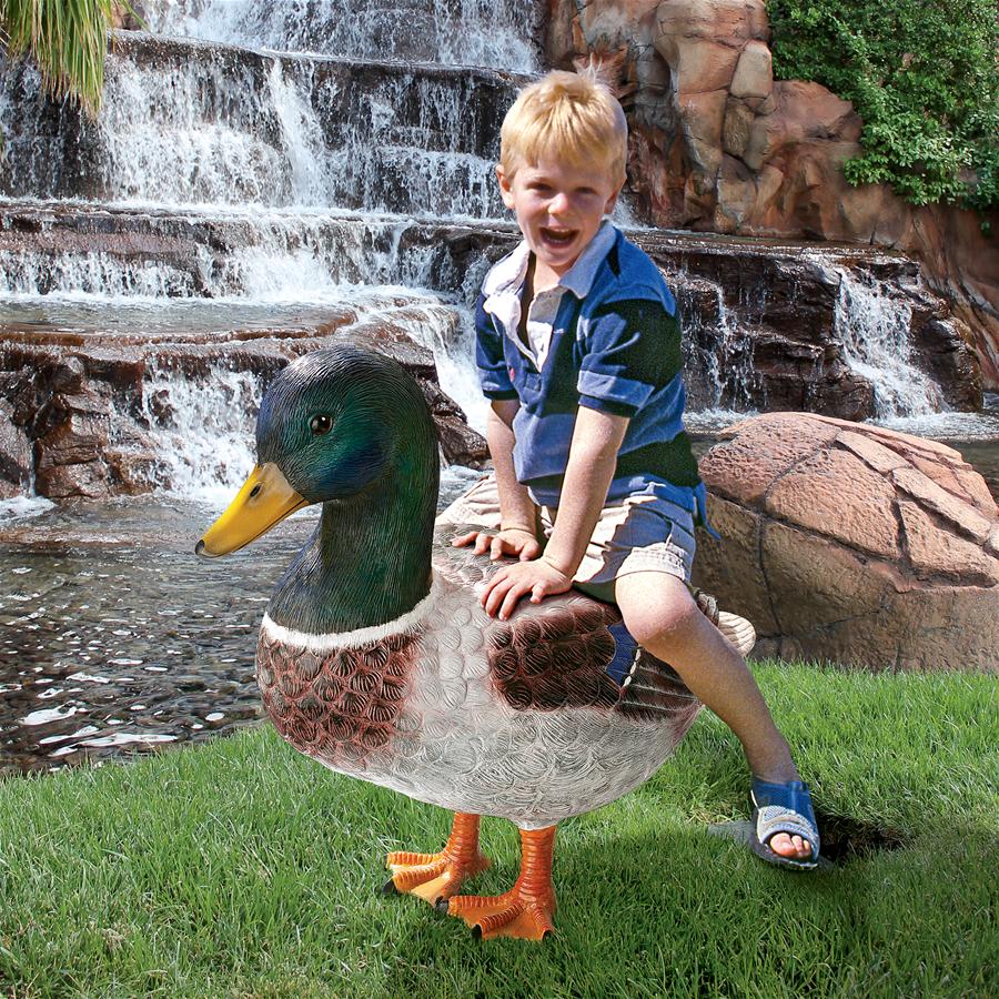 Massive Mallard Duck Statue