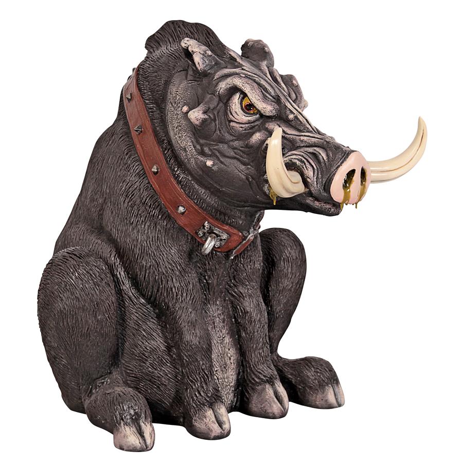 Bad Intentions Giant Warthog Garden Statue