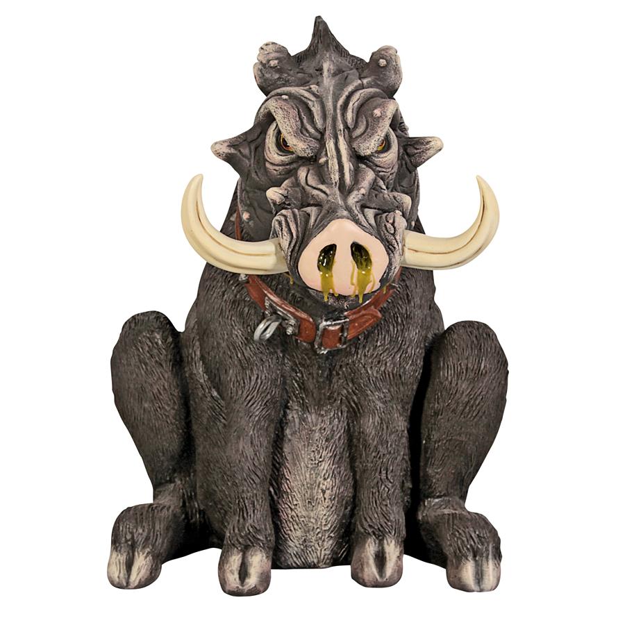 Bad Intentions Giant Warthog Garden Statue