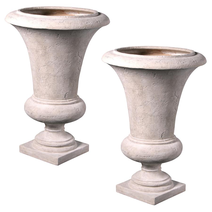 Viennese Architectural Garden Urn: Large