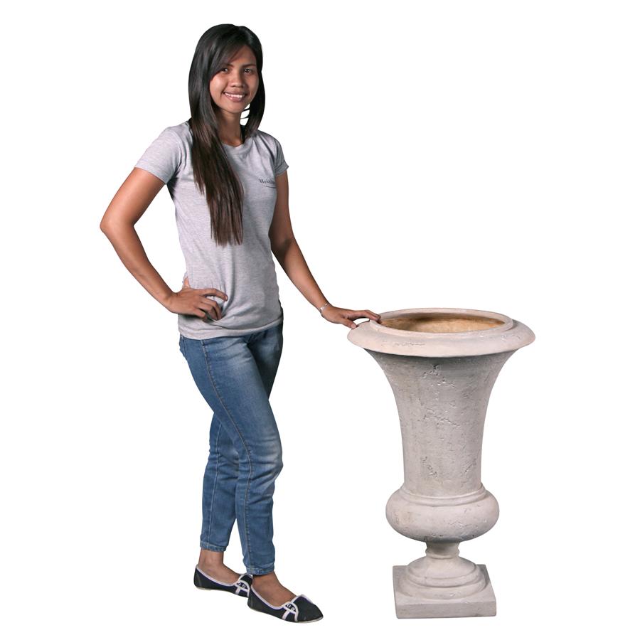 Viennese Architectural Garden Urn: Medium