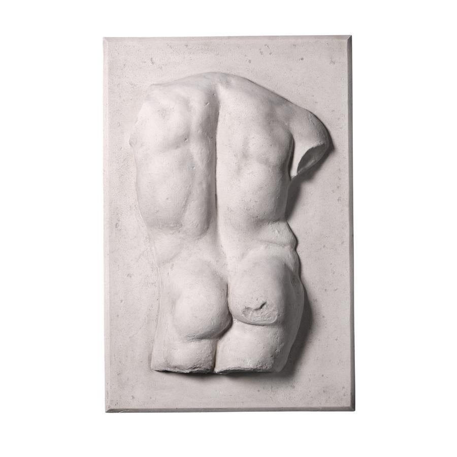 Proper Back Classic Greek Torso Wall Sculpture