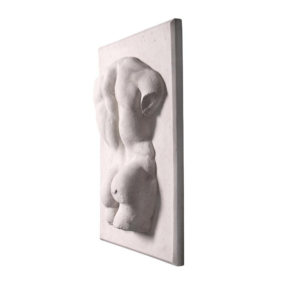 Proper Back Classic Greek Torso Wall Sculpture