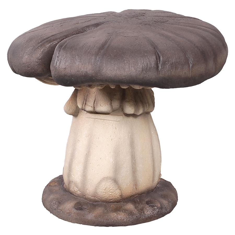 Massive Mystic Mushroom Photo Op Sculptural Stool