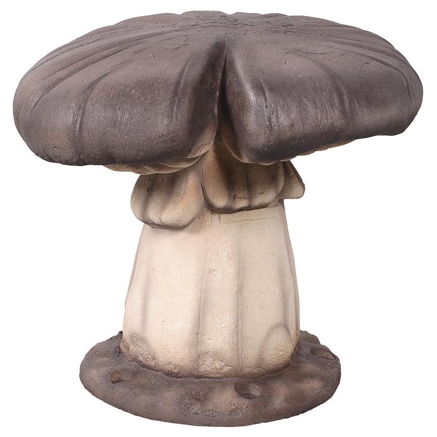 Massive Mystic Mushroom Photo Op Sculptural Stool