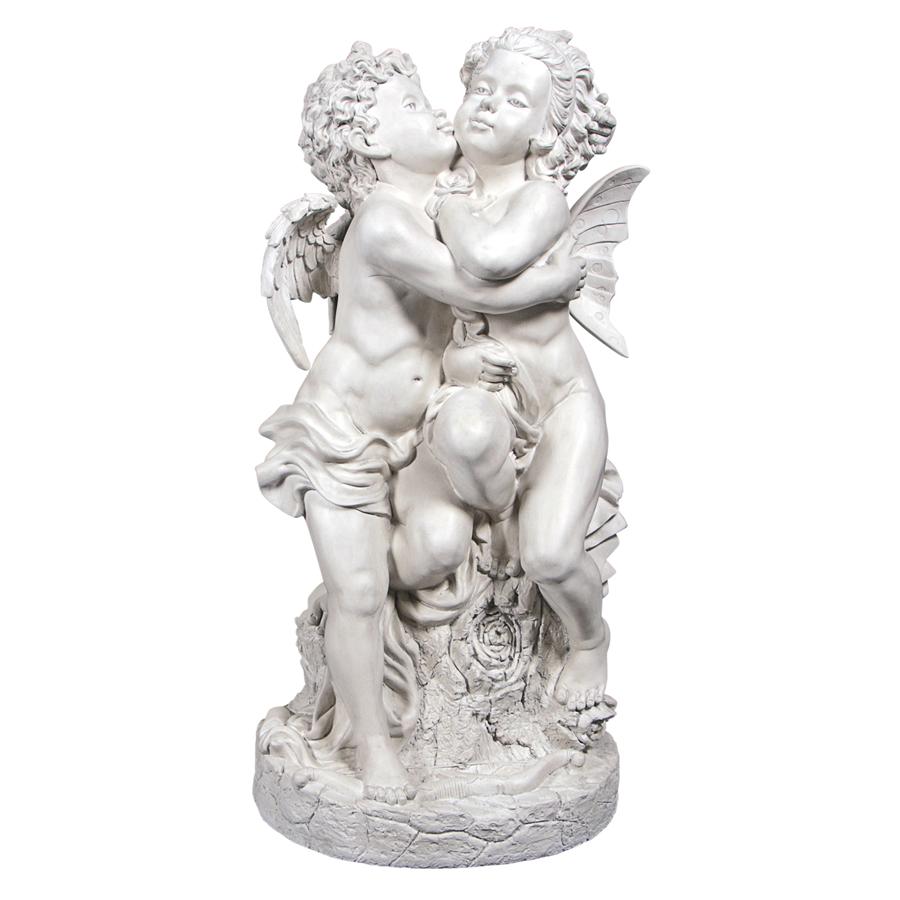 Cupid & Psyche: The First Kiss Garden Statue