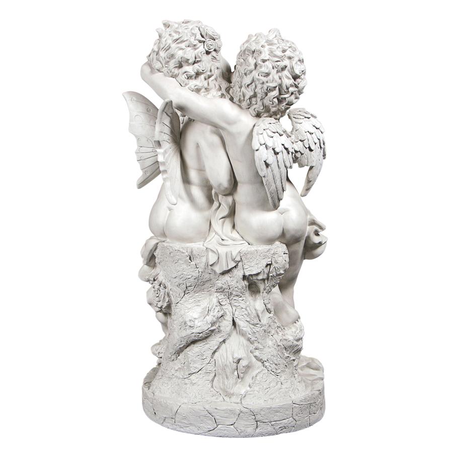 Cupid & Psyche: The First Kiss Garden Statue