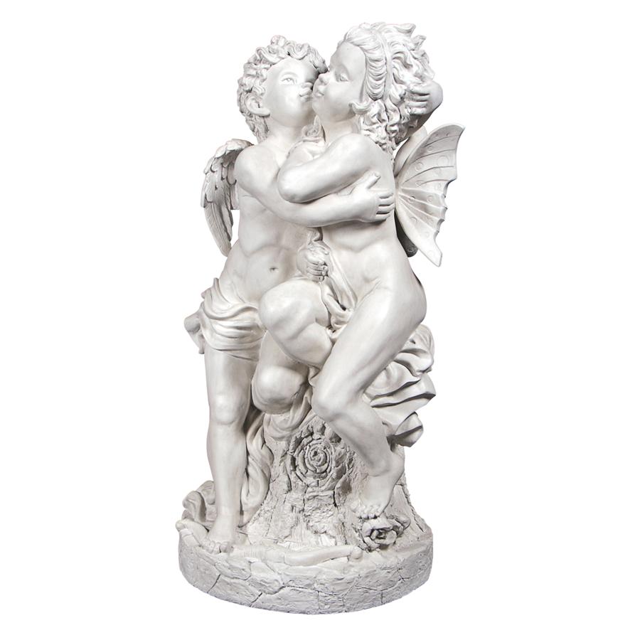 Cupid & Psyche: The First Kiss Garden Statue