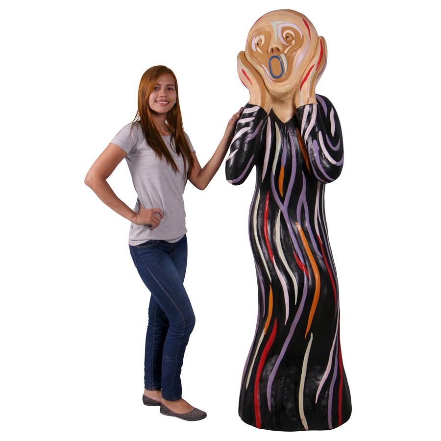 The Silent Scream Statue: Grande-Scale