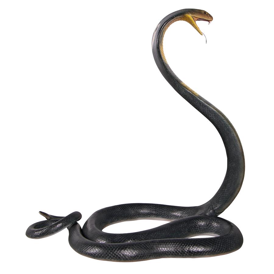 King Cobra Life-Size Snake Statue