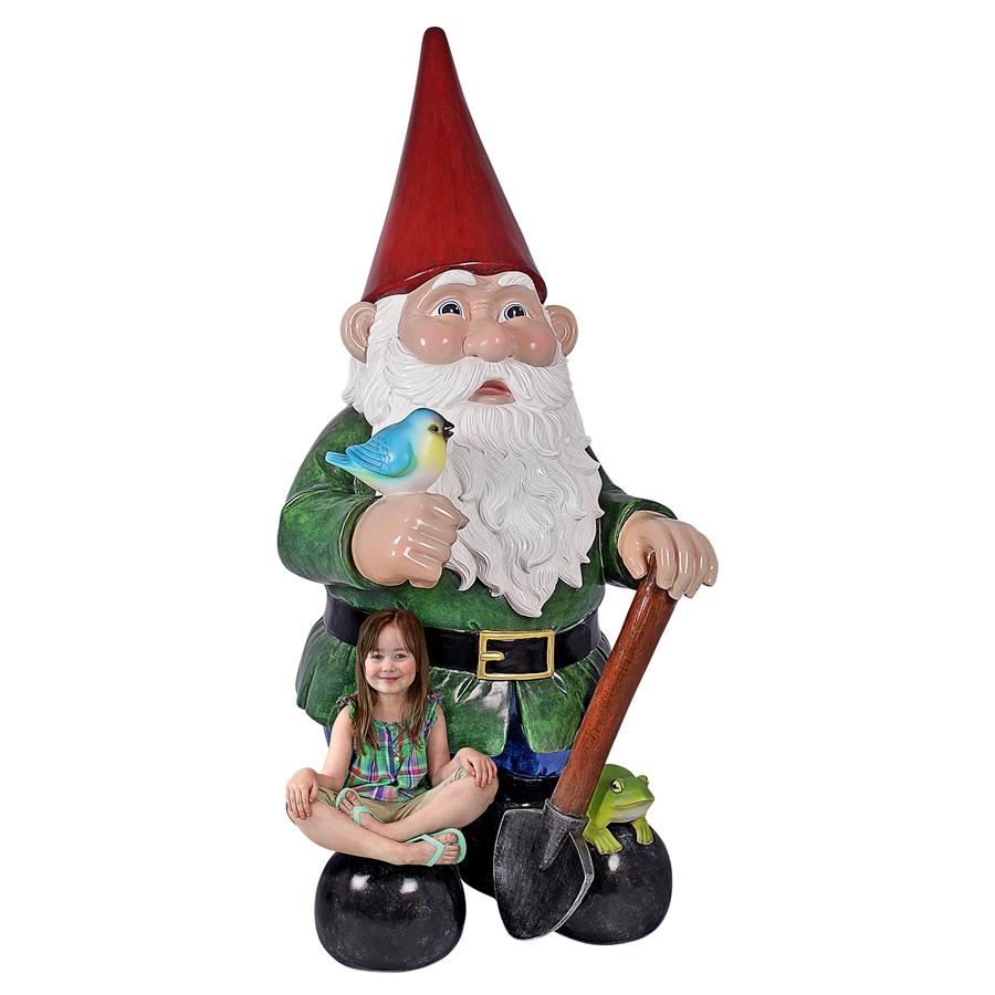 Gottfried the Giant's Bigger Brother Garden Gnome Statue: Colossal
