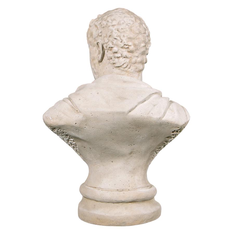 Caracalla, Roman Emperor Marcus Aurelius Sculptural Bust