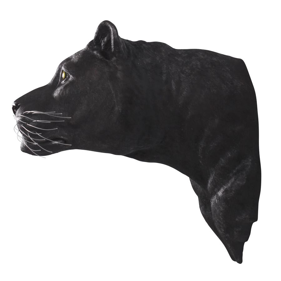 Shadow Predator Black Panther Wall Sculpture