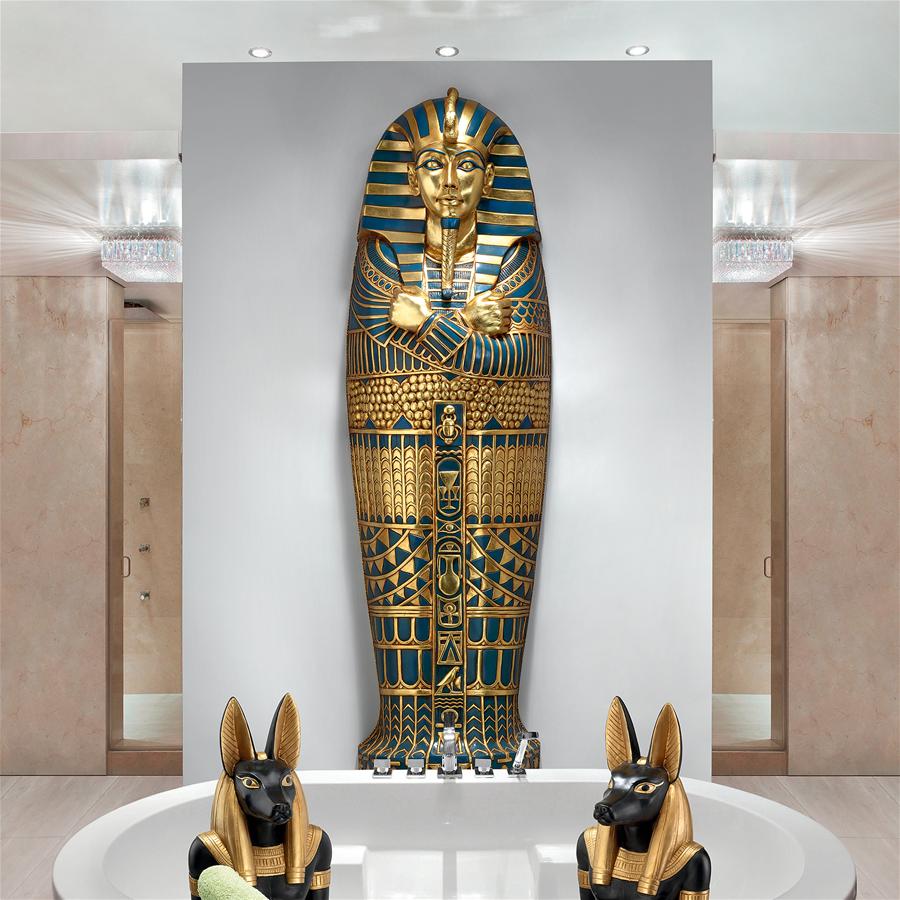 Tomb of Tutankhamun Sarcophagus Frieze Wall Sculpture