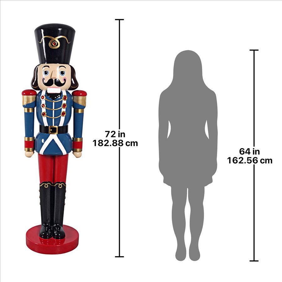 Sergeant-at-Arms 6-Foot Nutcracker Soldier Statue