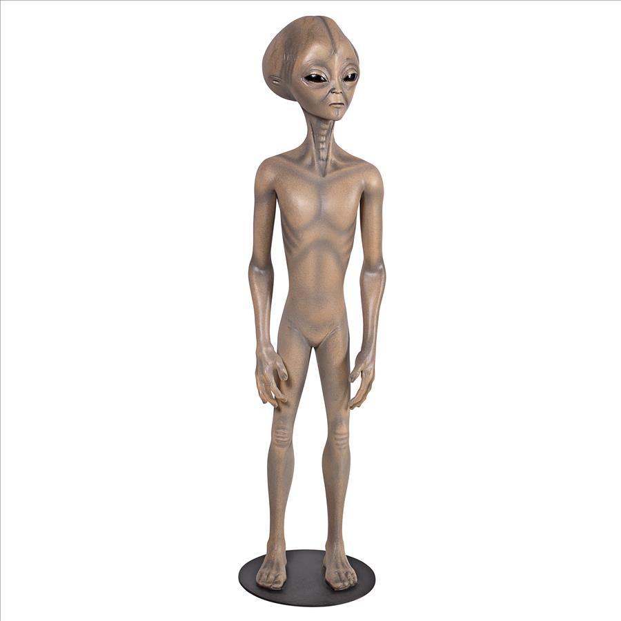 Area 51 Extraterrestrial Outer Space Alien Statue