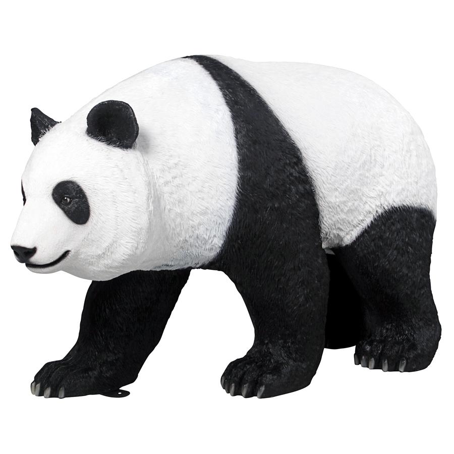 Ling Ling Giant Walking Panda Bear Statue