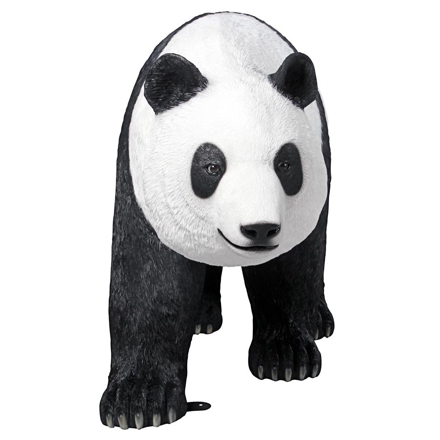 Ling Ling Giant Walking Panda Bear Statue