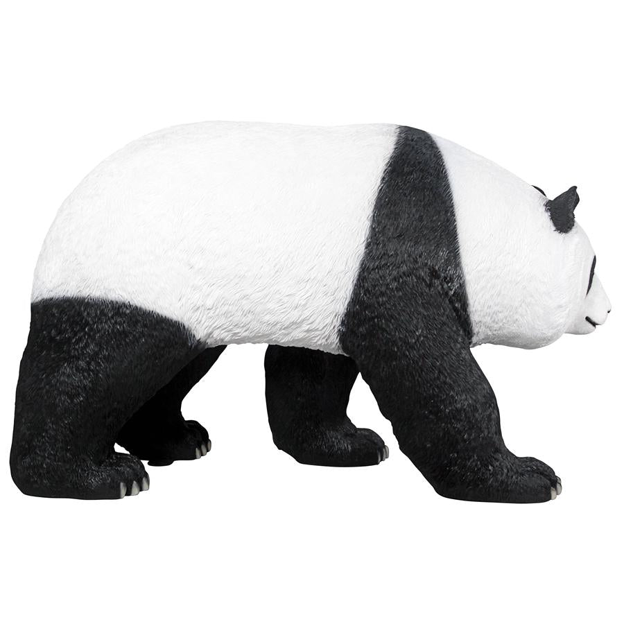 Ling Ling Giant Walking Panda Bear Statue