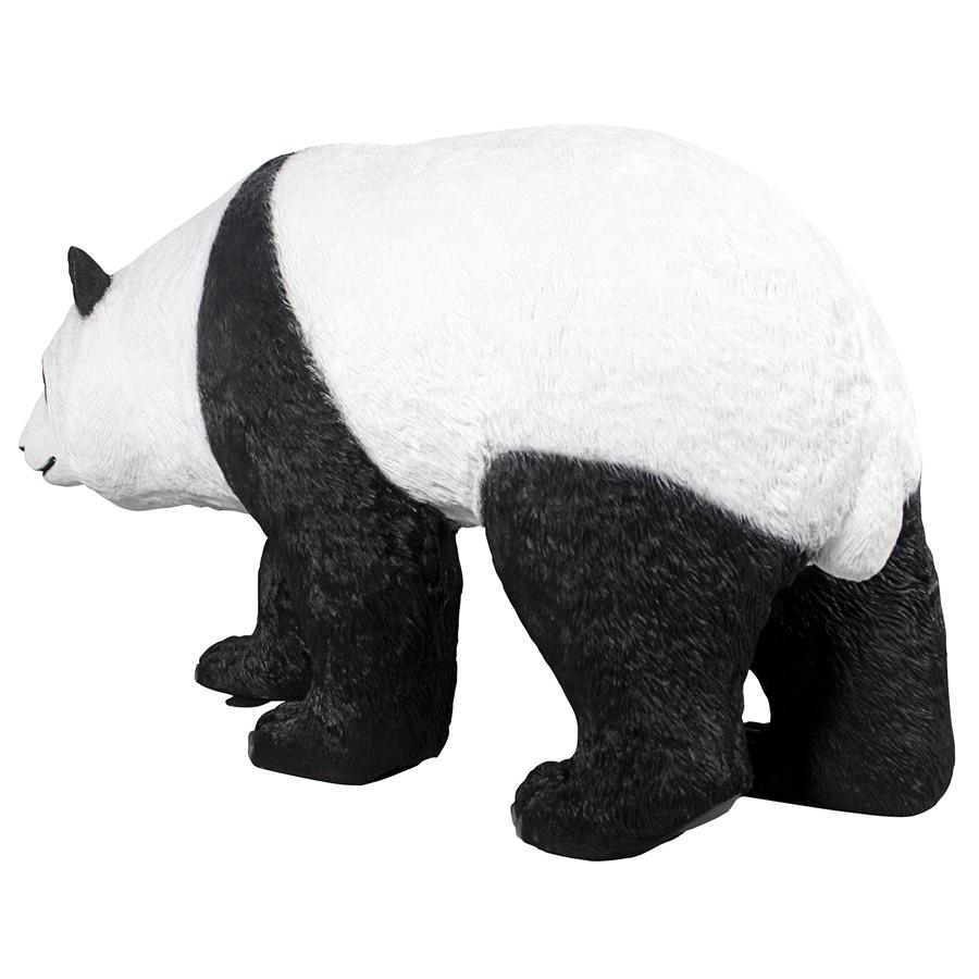 Ling Ling Giant Walking Panda Bear Statue