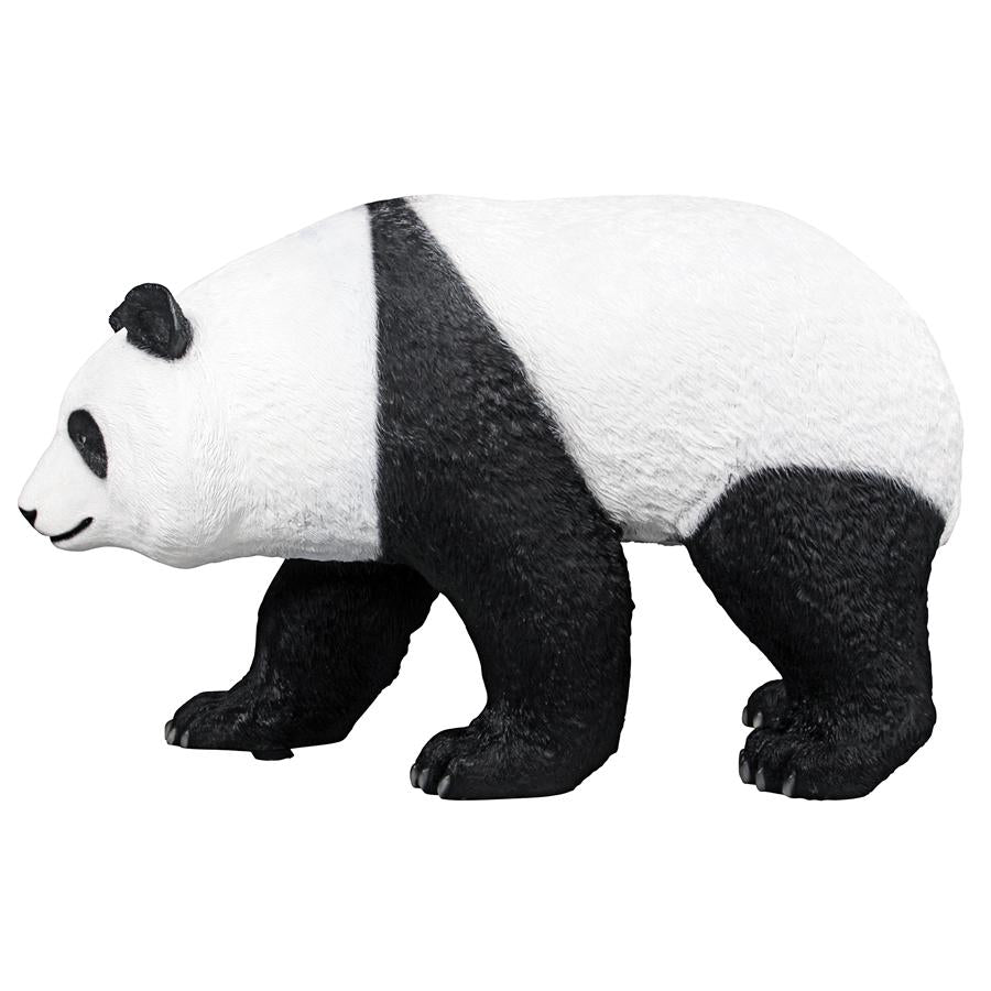 Ling Ling Giant Walking Panda Bear Statue