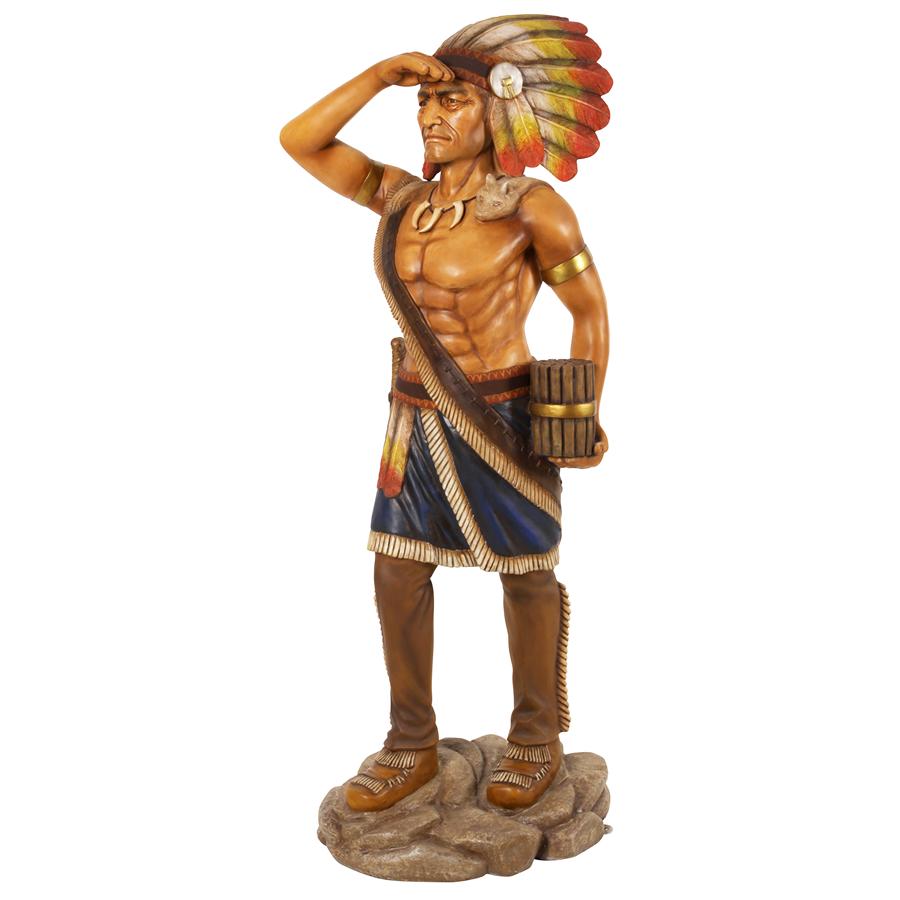 Cigar Store Indian Tobacconist Statue: Life-Size