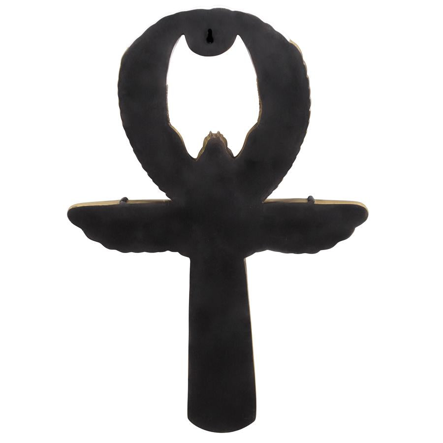 Egyptian Amun-Re Ankh Wall Sculpture