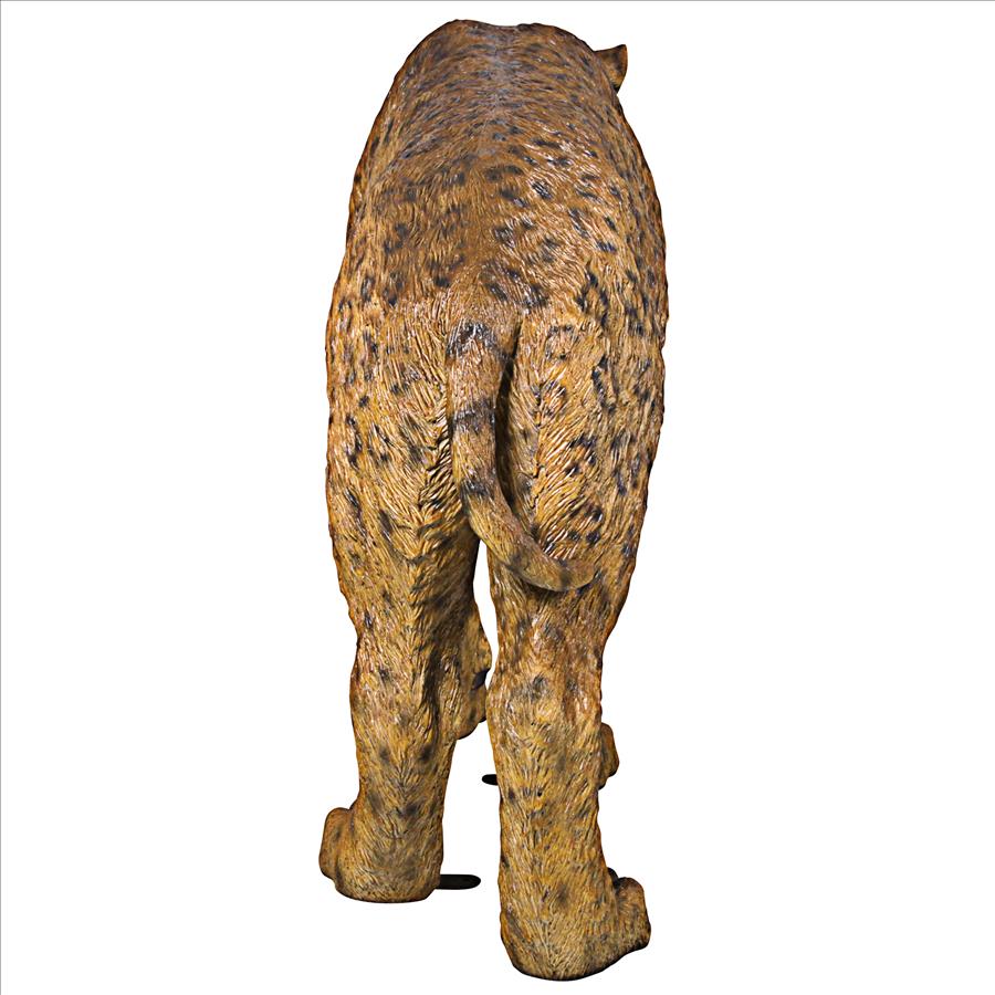 Prehistoric Predator Sabre-Toothed Cat Statue