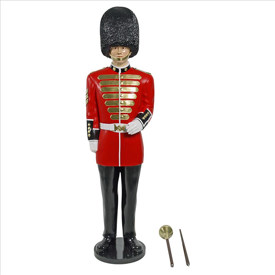 Buckingham Palace King's Royal English Guardsmen Life-Size Statue