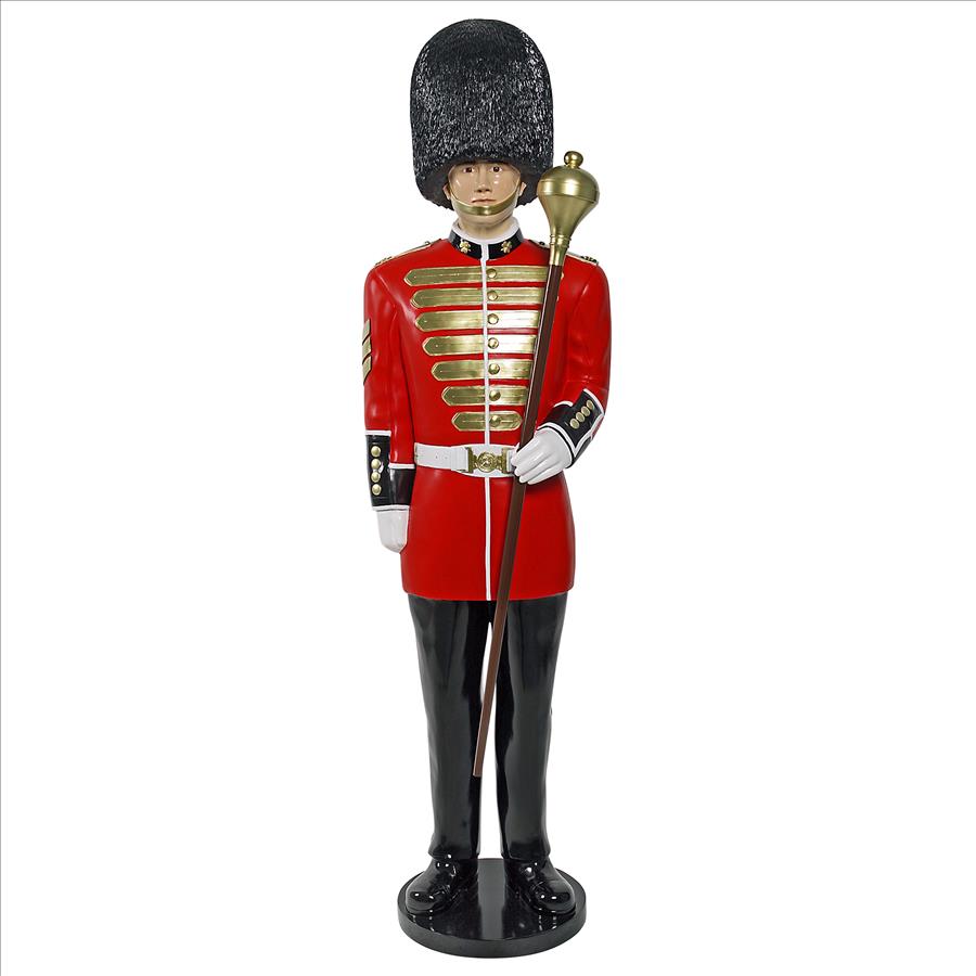 Buckingham Palace King's Royal English Guardsmen Life-Size Statue