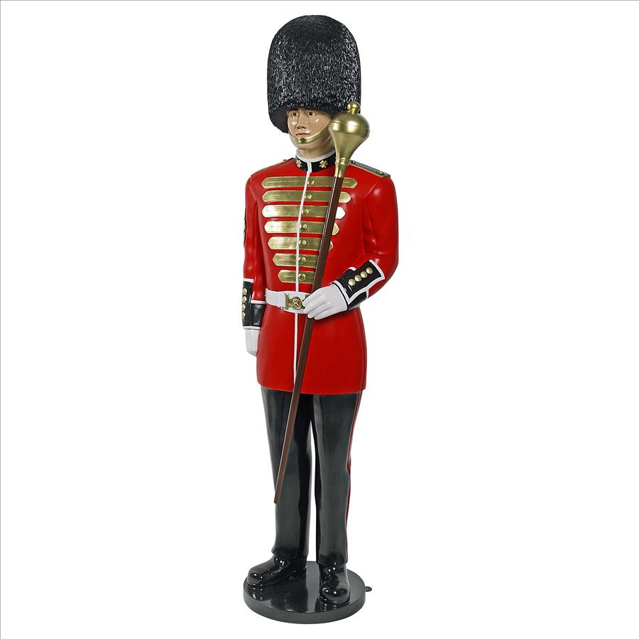 Buckingham Palace King's Royal English Guardsmen Life-Size Statue