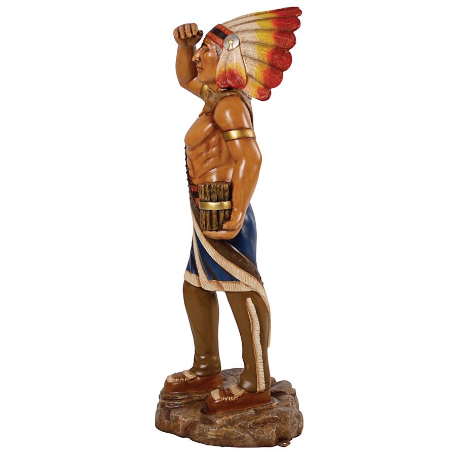 Cigar Store Indian Tobacconist Statue: Large