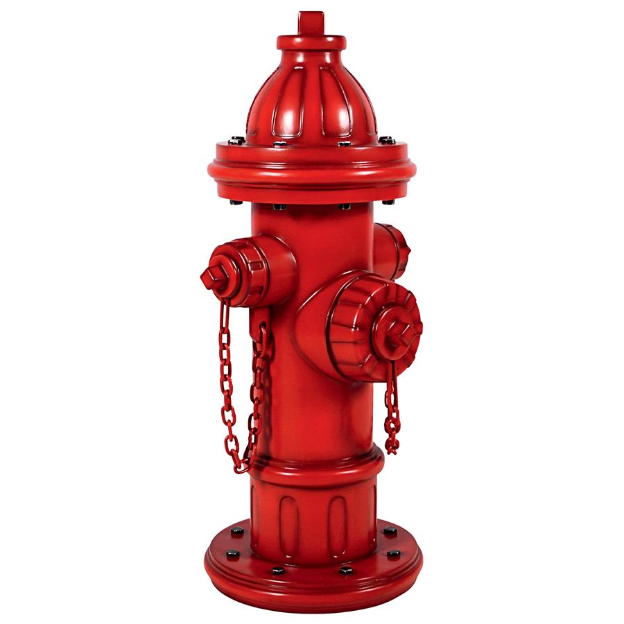 Dog's Second Best Friend Fire Hydrant Statue: Grande