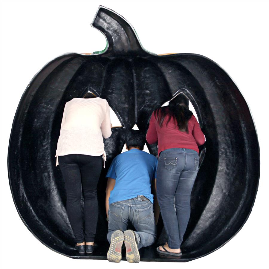 Halloween Pumpkin Patch Photo Op Statue